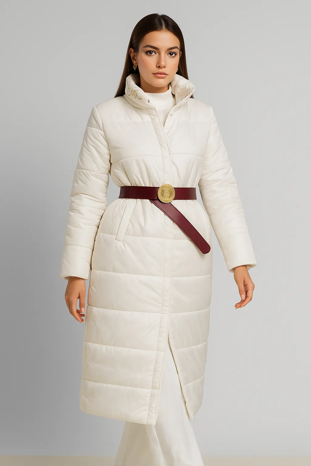 Coat With Belt