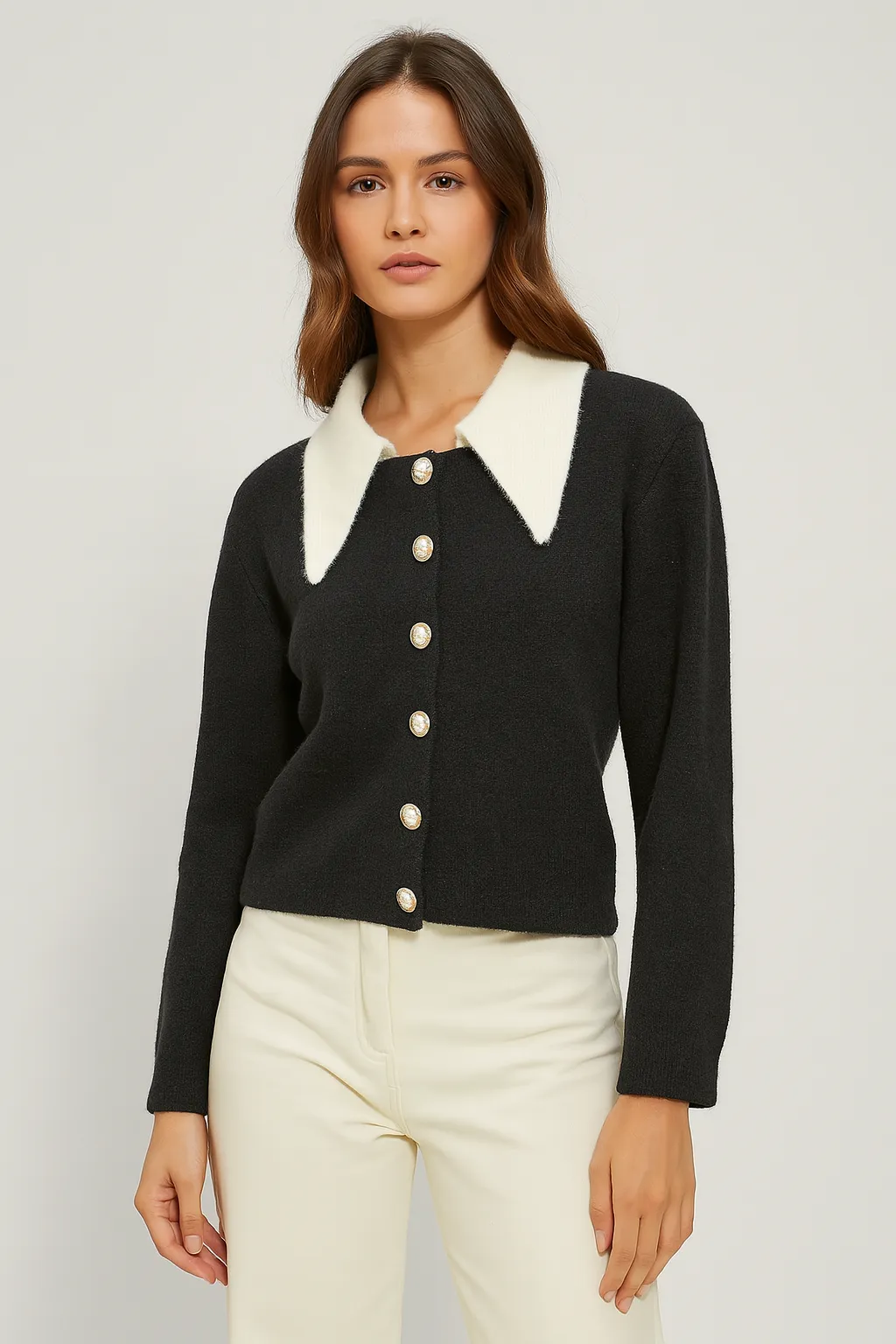 Sweater H&M  V Neck Mohair