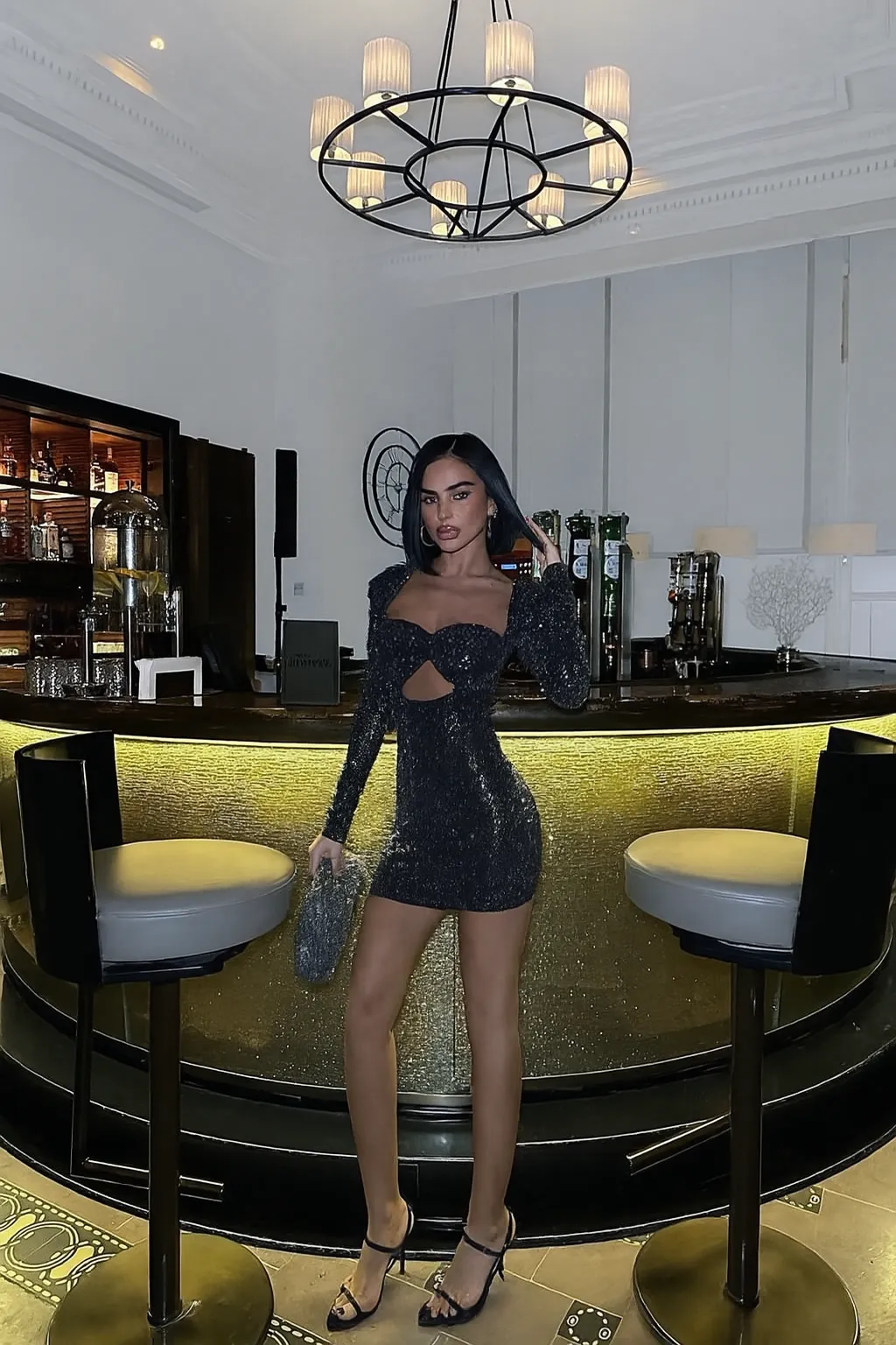 Buzy Fabric Glop Dress