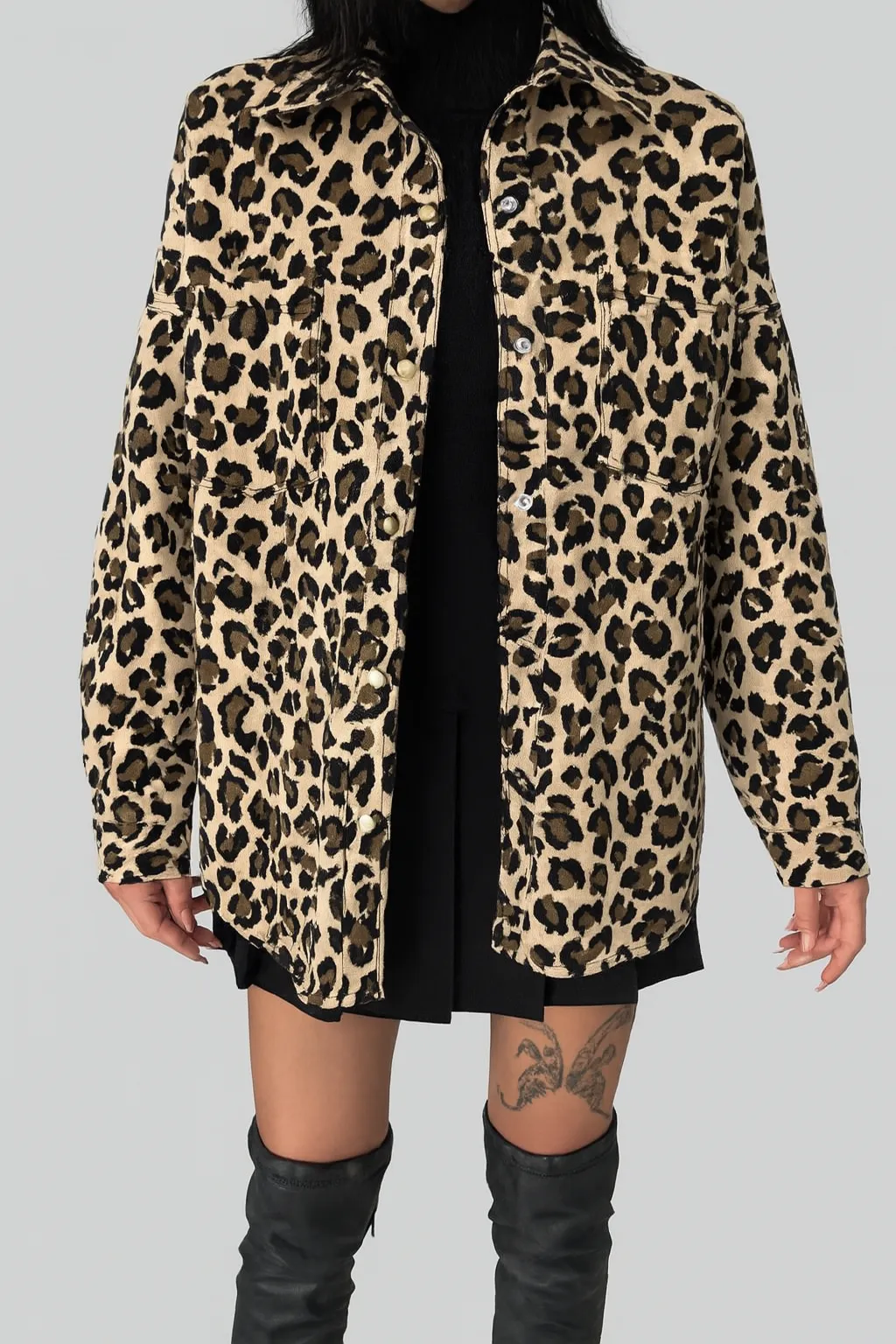 Shirt Leopard Pattern