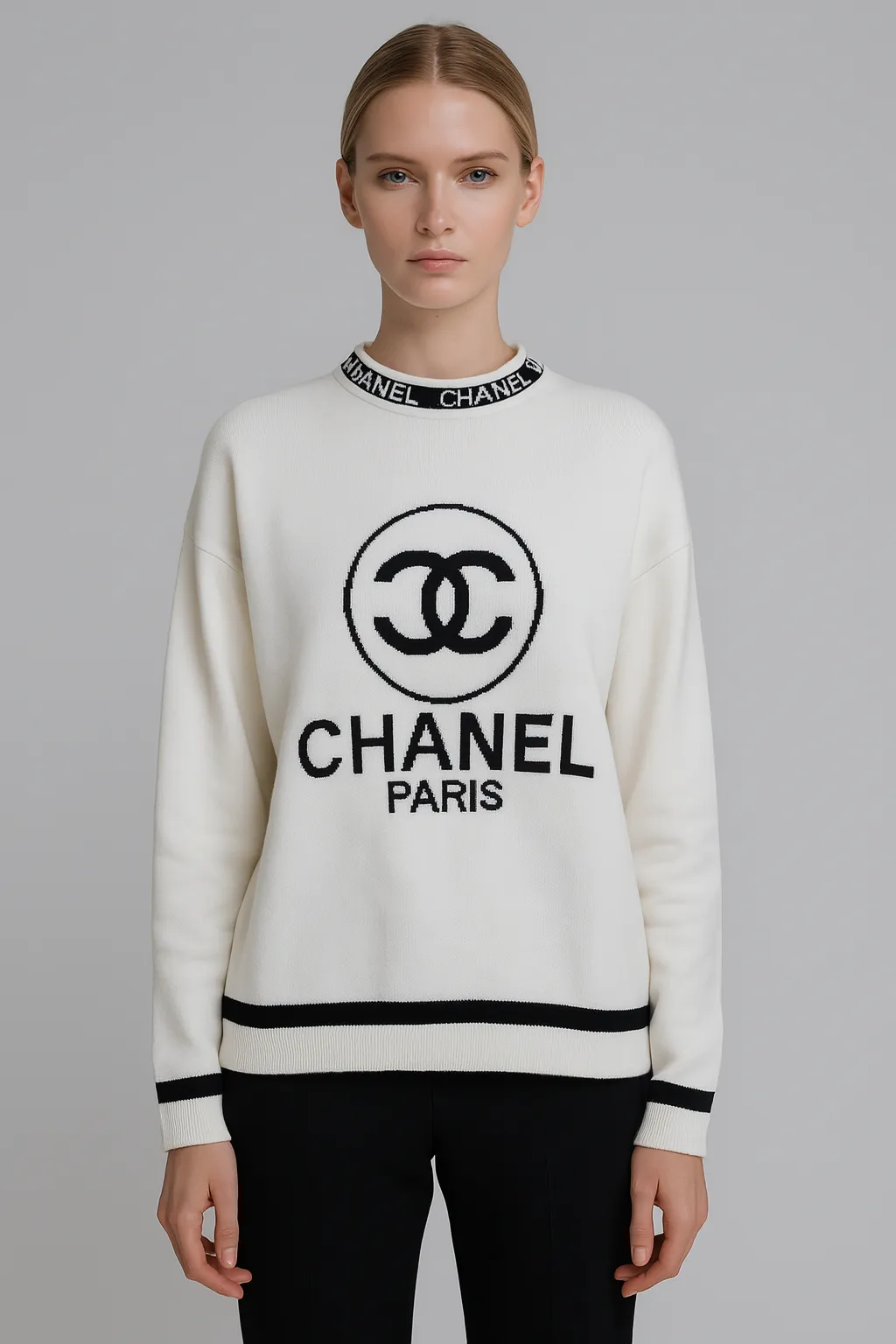 Channel Top Triko White